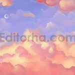 دانلود مجموعه فایل لایه باز بک گراند آسمان آبرنگی Watercolor Sky Background