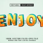 Enjoy 3d Text - Editable Text Effect