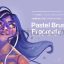 10 Pastel Brushes Procreate