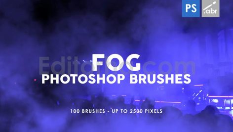 100 Fog Photoshop Stamp Brushes