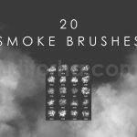 20 Smoke Photoshop Brushes