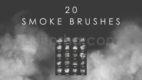 20 Smoke Photoshop Brushes