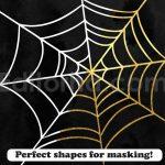 25 Spider Web Photoshop Stamp Brushes