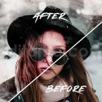 Abstract Brush Photo Effect
