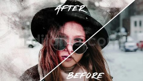 Abstract Brush Photo Effect