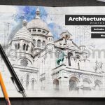 Animated Architecture Sketch Photoshop Action
