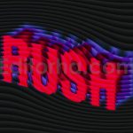 Blur Glass Text Effect