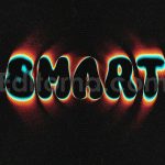 Spin Blur Halftone Text Effect