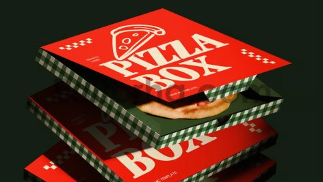 Bold Pizza Box Mockup3