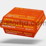 Burger Box Mockup2
