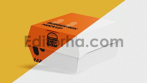 Burger Box Mockup3