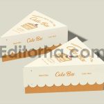 Cake Slice Box Mockup1
