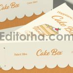 Cake Slice Box Mockup2