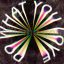 Circular Distortion PSD Text Effect