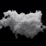 3D Cloud with alpha channel and looping animation
