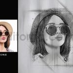 Sketch Painting Photoshop Template