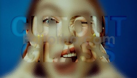Cutout Glass Photo Effect