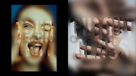 Cutout Glass Photo Effect