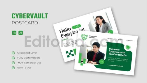 Cybervault Security - Postcard