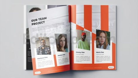 دانلود فایل لایه باز بروشور بازاریابی دیجیتال Digital Marketing Brochure Vol.7