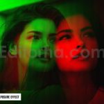 Double Color Exposure Effect