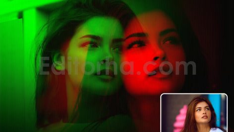 دانلود اکشن فتوشاپ ایجاد جلوه دوبل با ترکیب رنگ در تصاویر/ افکت دابل اکسپوژر