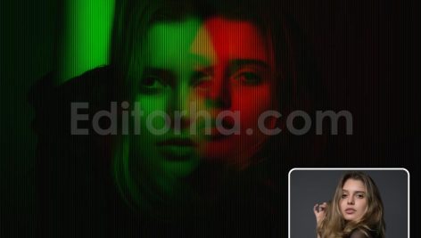 Double Color Exposure Effect