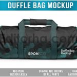 Duffle Bag Mockup