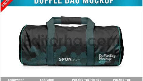 Duffle Bag Mockup