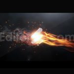 Elegant Flame Logo for Premiere Pro