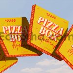 Floating Pizza Boxes Mockup1