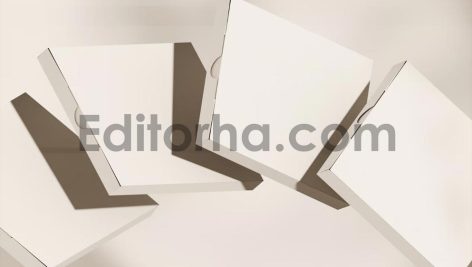 Floating Pizza Boxes Mockup4