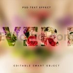 Focus Text Effect Mockup
