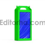Green Tea Box Mockup With Handle2