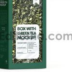 Green Tea Box Mockup With Handle6