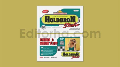 Holdbron Studi Business Card