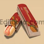 Hot Dog Kraft Paper Tray Mockup