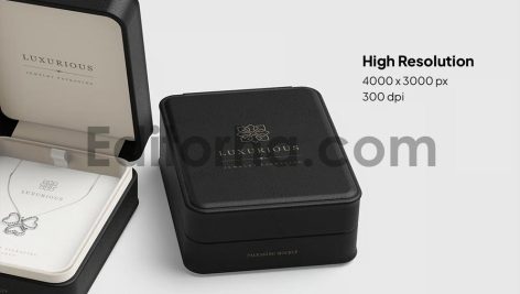 Jewelry Box Mockup2
