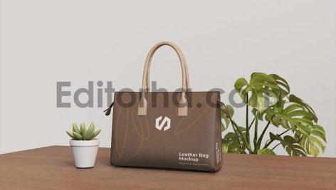 Leather Bag Mockup4