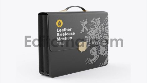 Leather Briefcase Mockup1