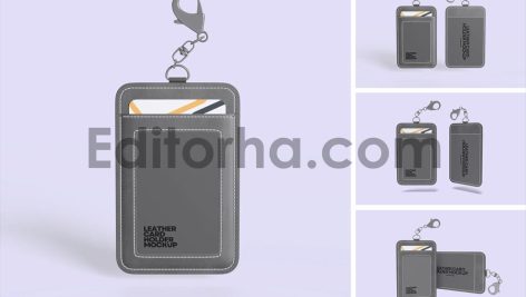 Leather Card Holder Mockup1