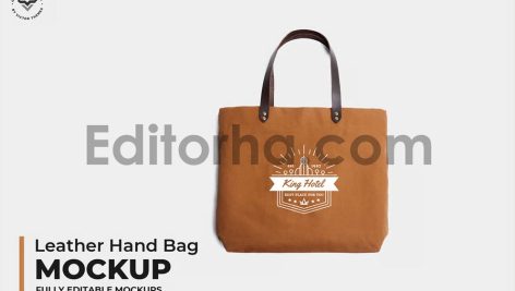 Leather Hand Bag Mockups2