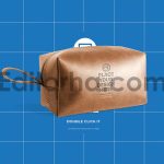 Leather Pouch Bag Mockup2