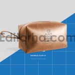 Leather Pouch Bag Mockup5
