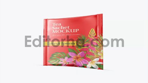 Metallic Tea Sachet Mockup7