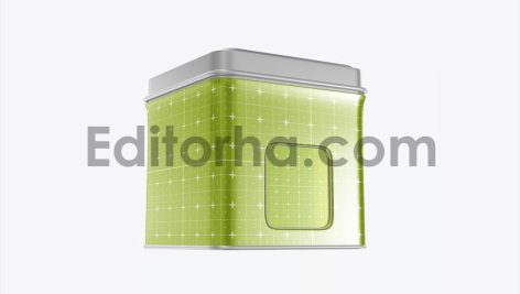 Metallic Tea Tin Mockup 2