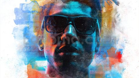 Mixed Art Photo Effect