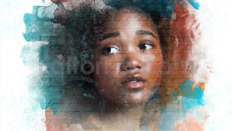 Mixed Art Photo Effect