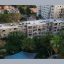 Side Drone View of Missile-Damaged Building in North Tel Aviv - Israel