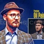 Cartoon Oil Painting